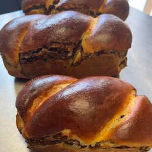 Cozonac cu nucă, cacao și rahat, 1,4 kg